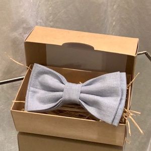 Arles Design Linen Bow Tie